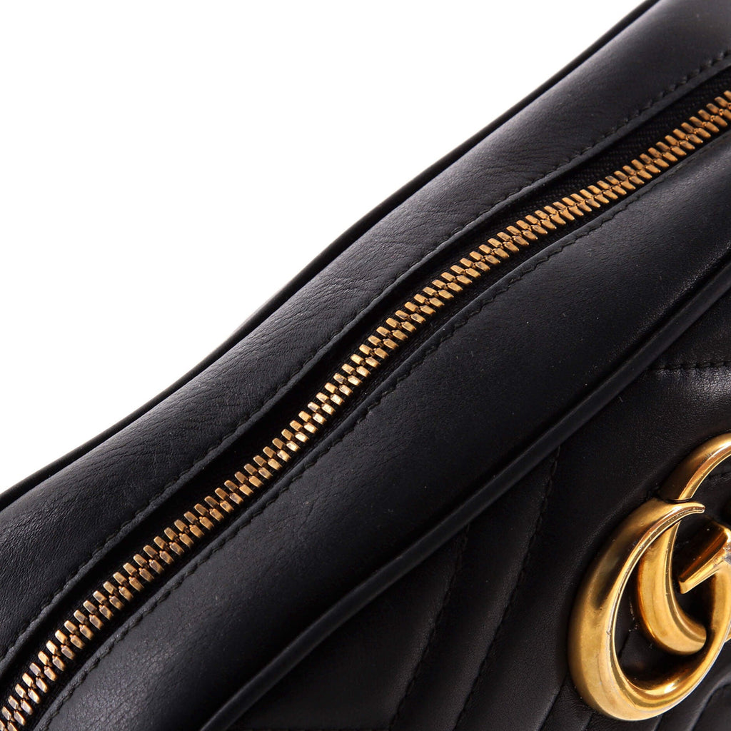 GG Marmont Shoulder Bag Matelasse Leather Small