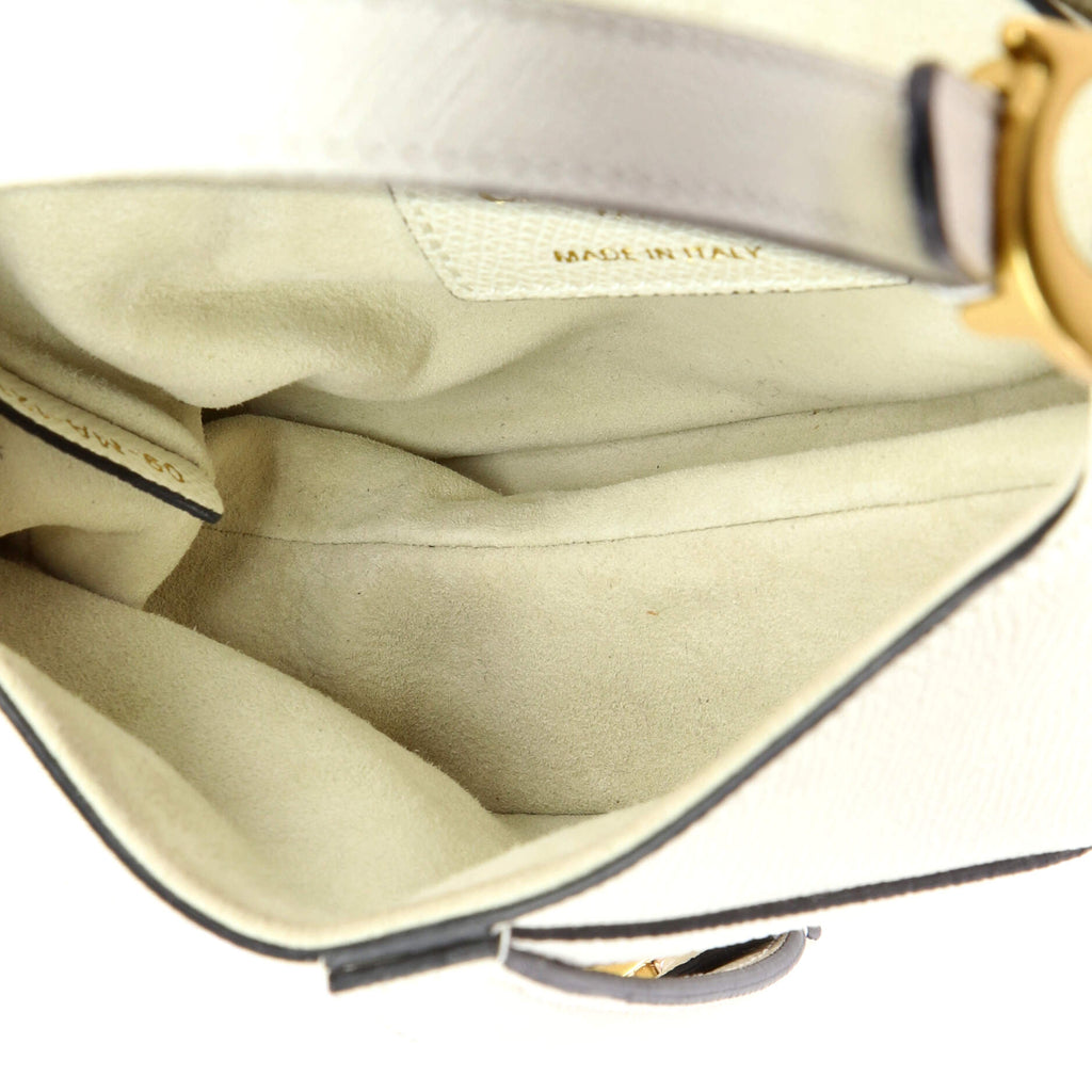 Saddle Handbag Leather Mini