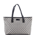 Plus Tote GG Coated Canvas with Leather Medium