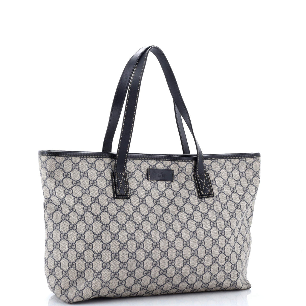 Plus Tote GG Coated Canvas with Leather Medium