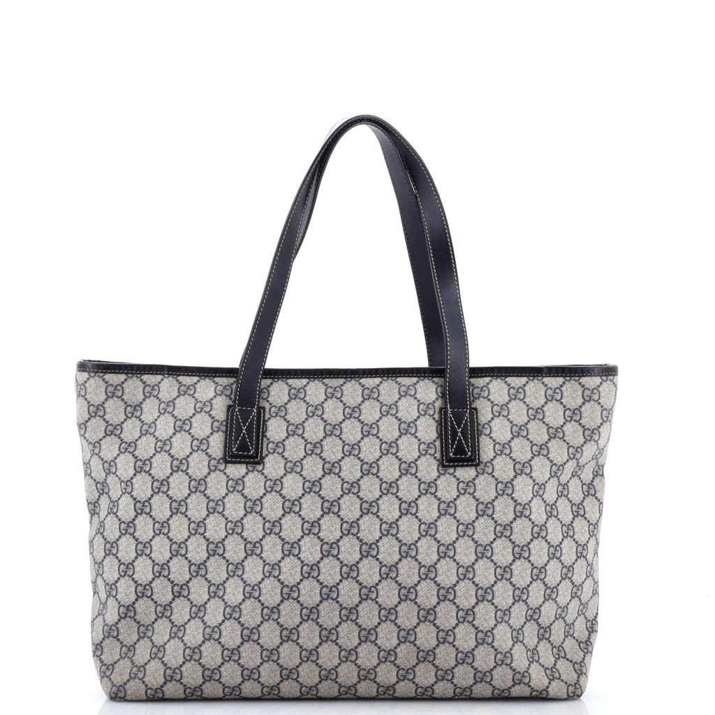 Plus Tote GG Coated Canvas with Leather Medium