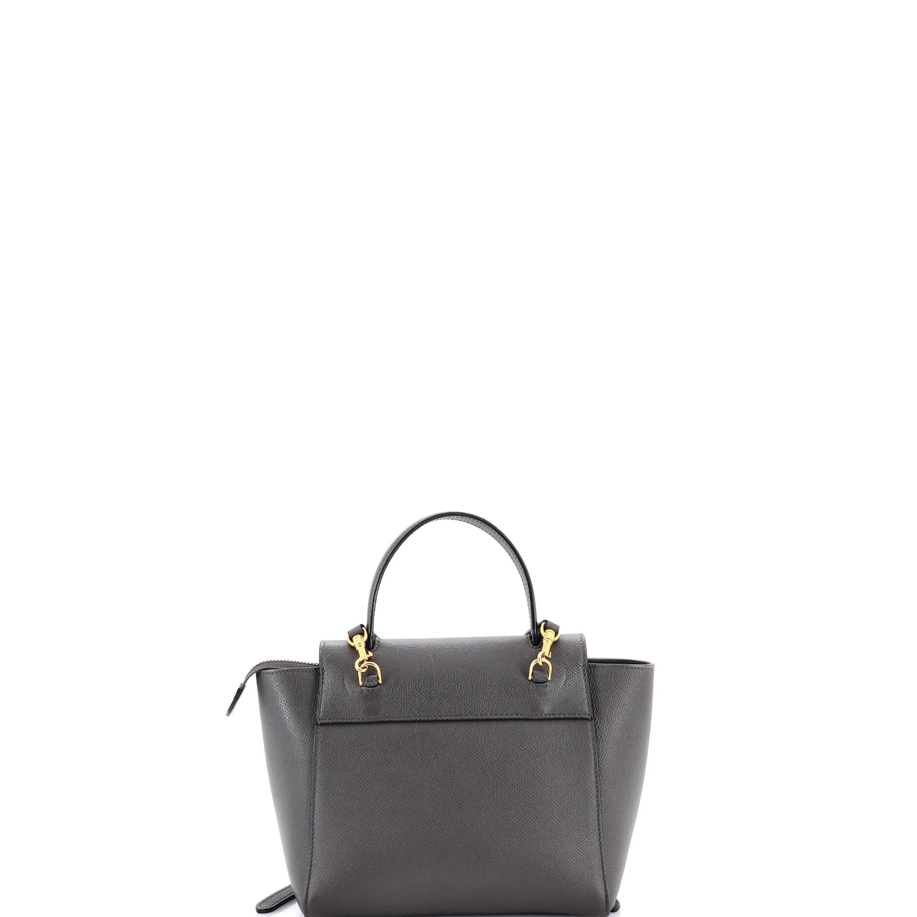 Belt Bag Textured Leather Nano