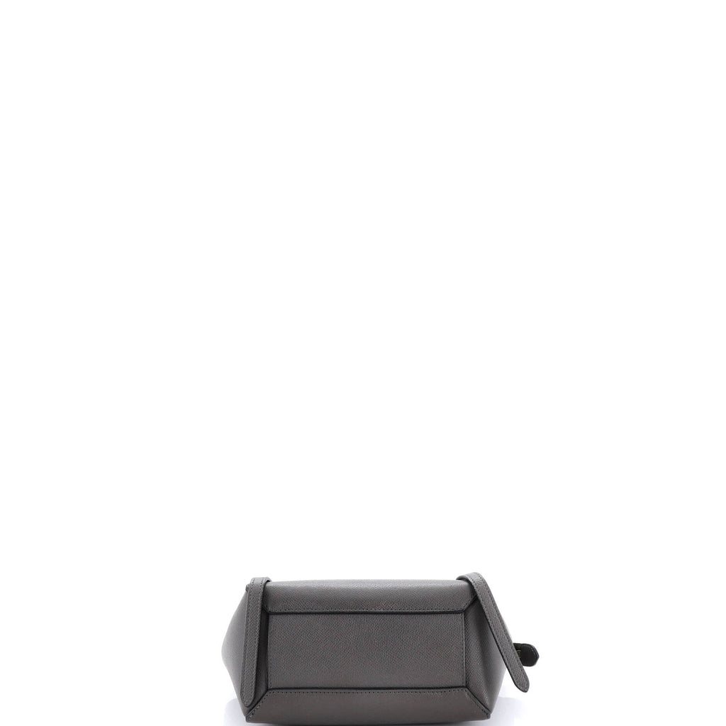 Belt Bag Textured Leather Nano