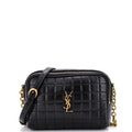 Cassandre Chain Camera Bag Quilted Leather Mini