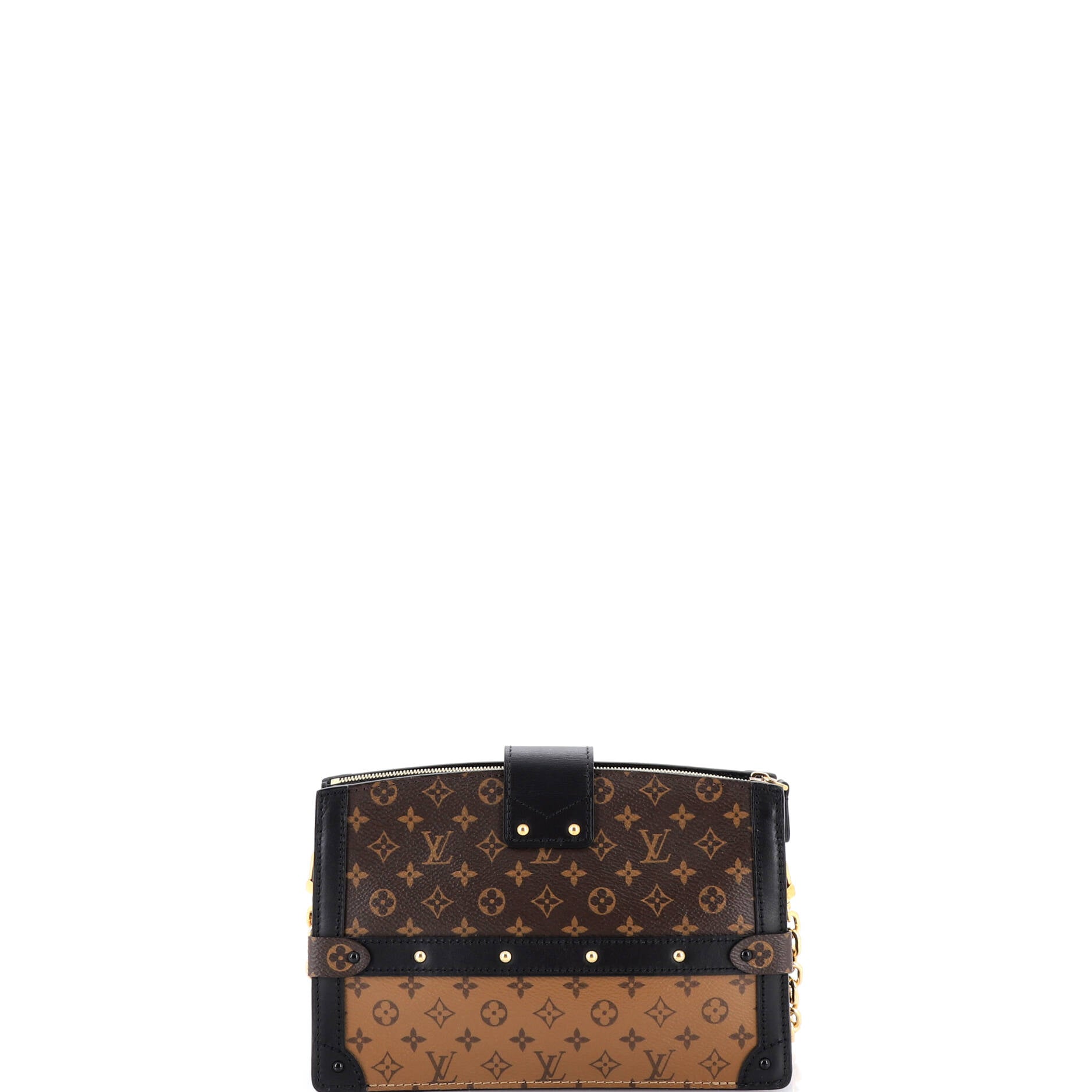 Trunk Clutch Reverse Monogram Canvas