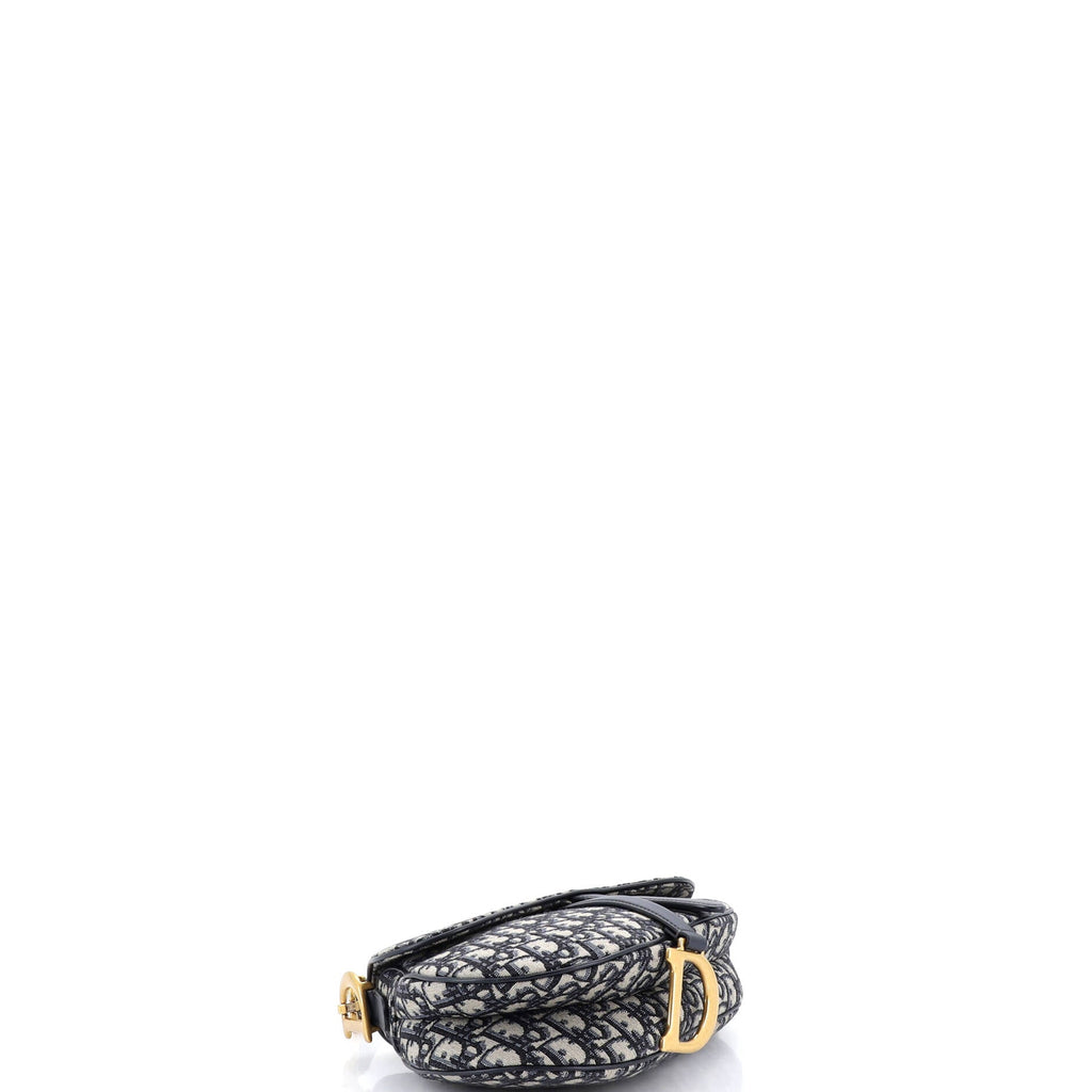 Saddle Handbag Oblique Canvas Medium