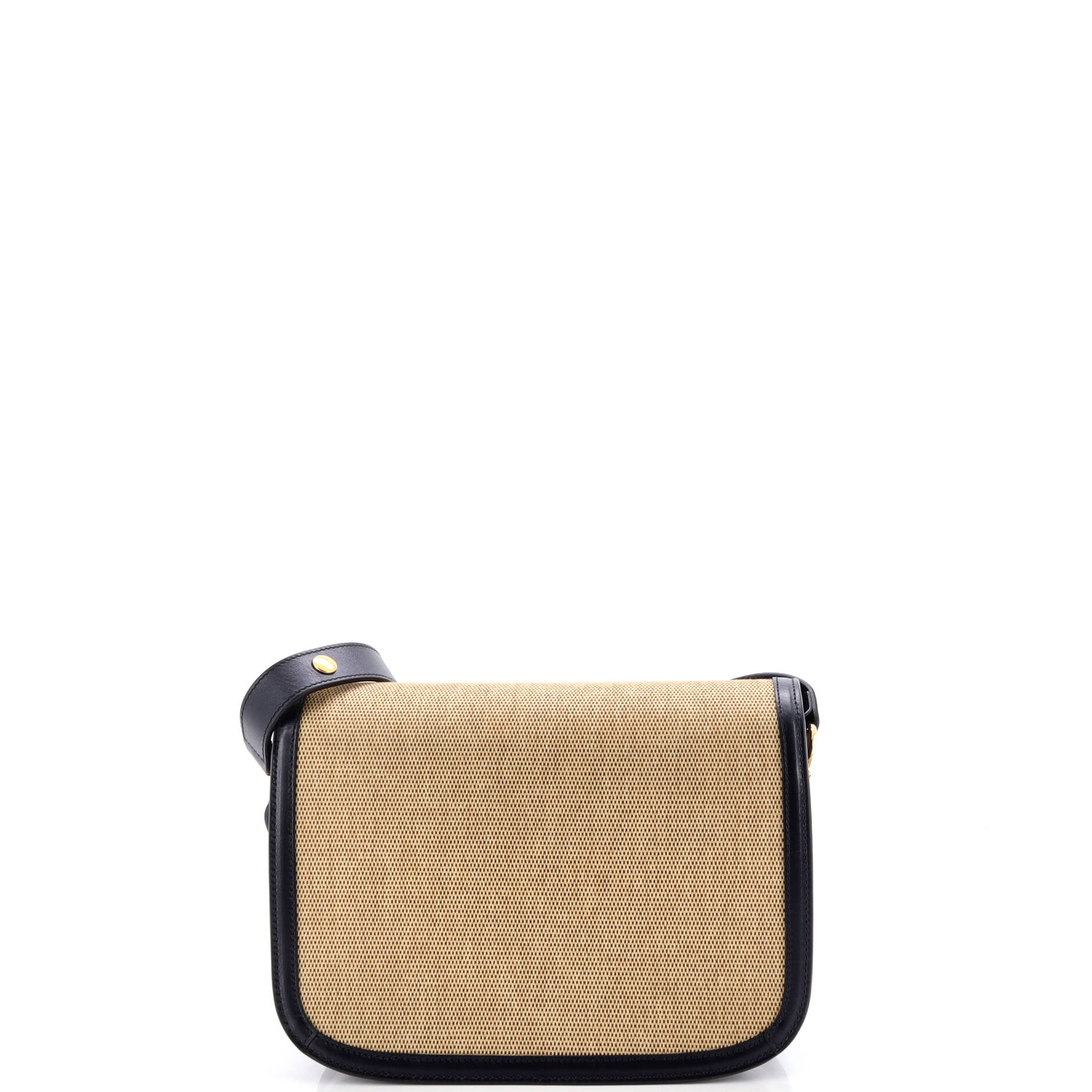 Horsebit 1955 Shoulder Bag Canvas and Leather Small
