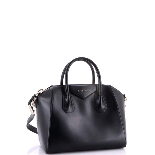 Antigona Bag Glazed Leather Small