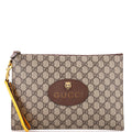 Neo Vintage Wristlet Pouch GG Coated Canvas