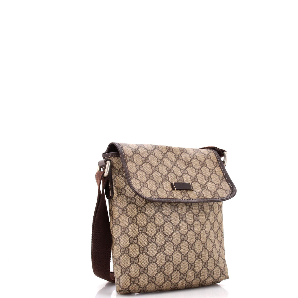 Flap Messenger GG Coated Canvas Small