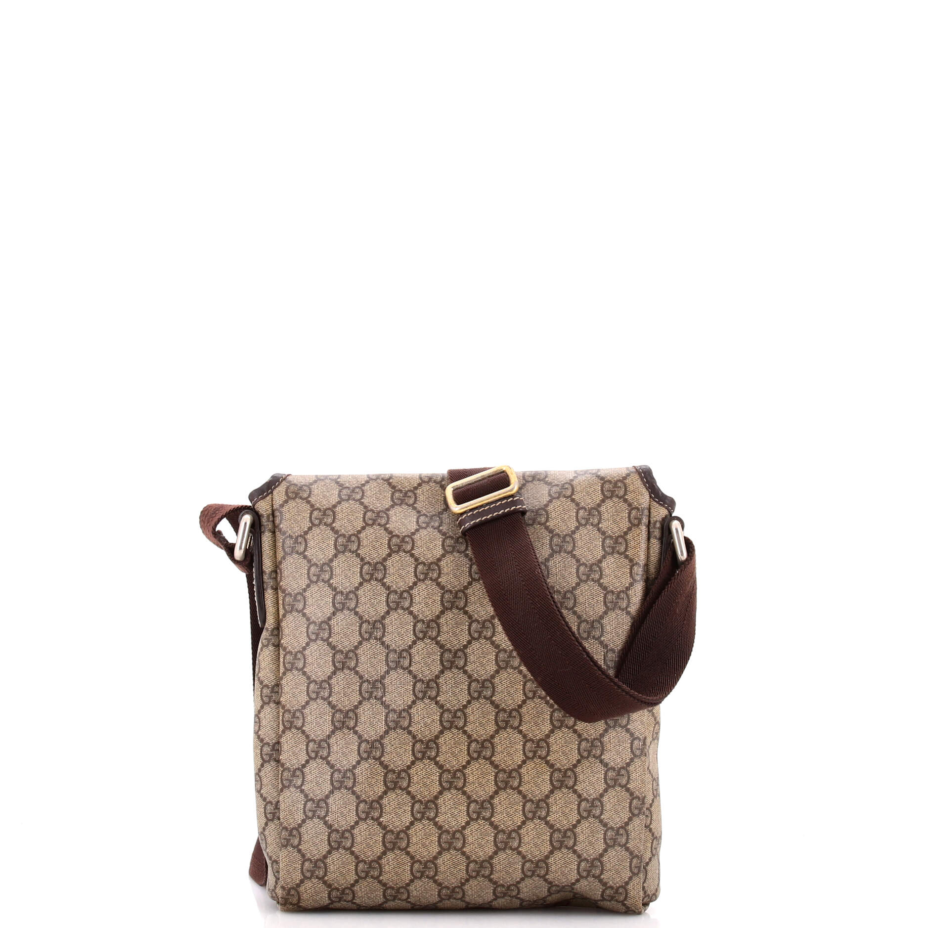 Flap Messenger GG Coated Canvas Small