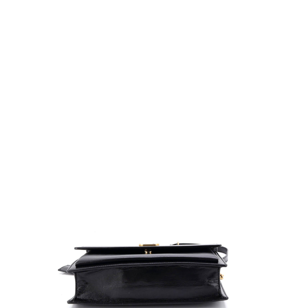 Sunset Top Handle Shoulder Bag Leather Medium