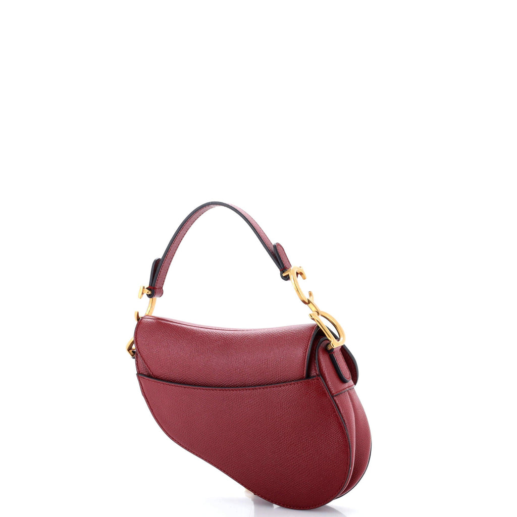Saddle Handbag Leather Mini