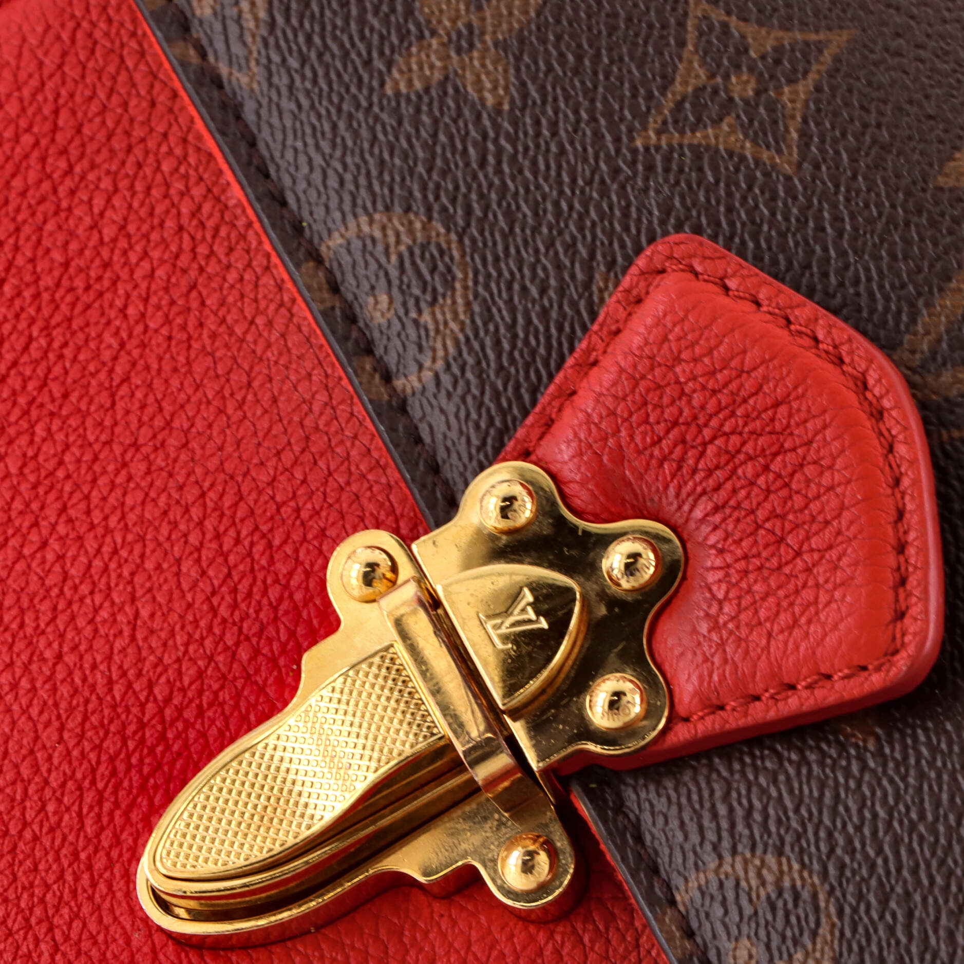 Victoire Handbag Monogram Canvas and Leather