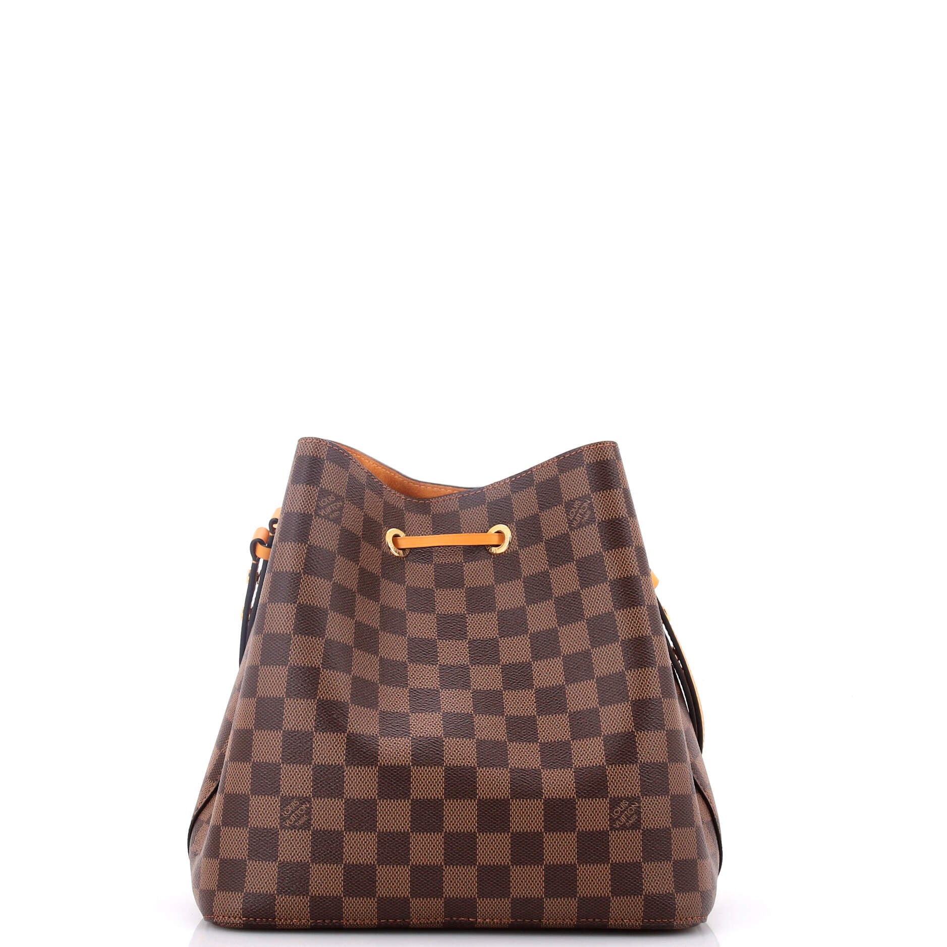 NeoNoe Handbag Damier with Leather MM
