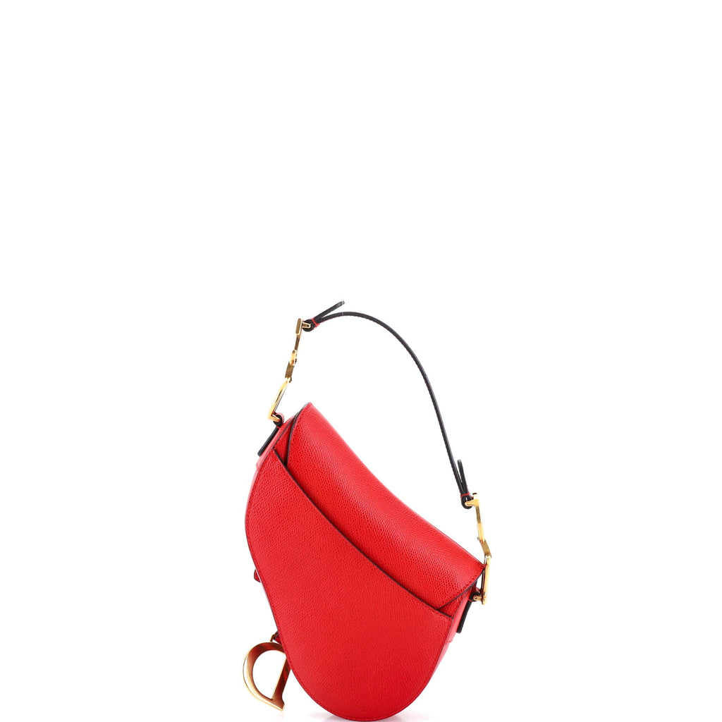 Saddle Handbag Leather Mini
