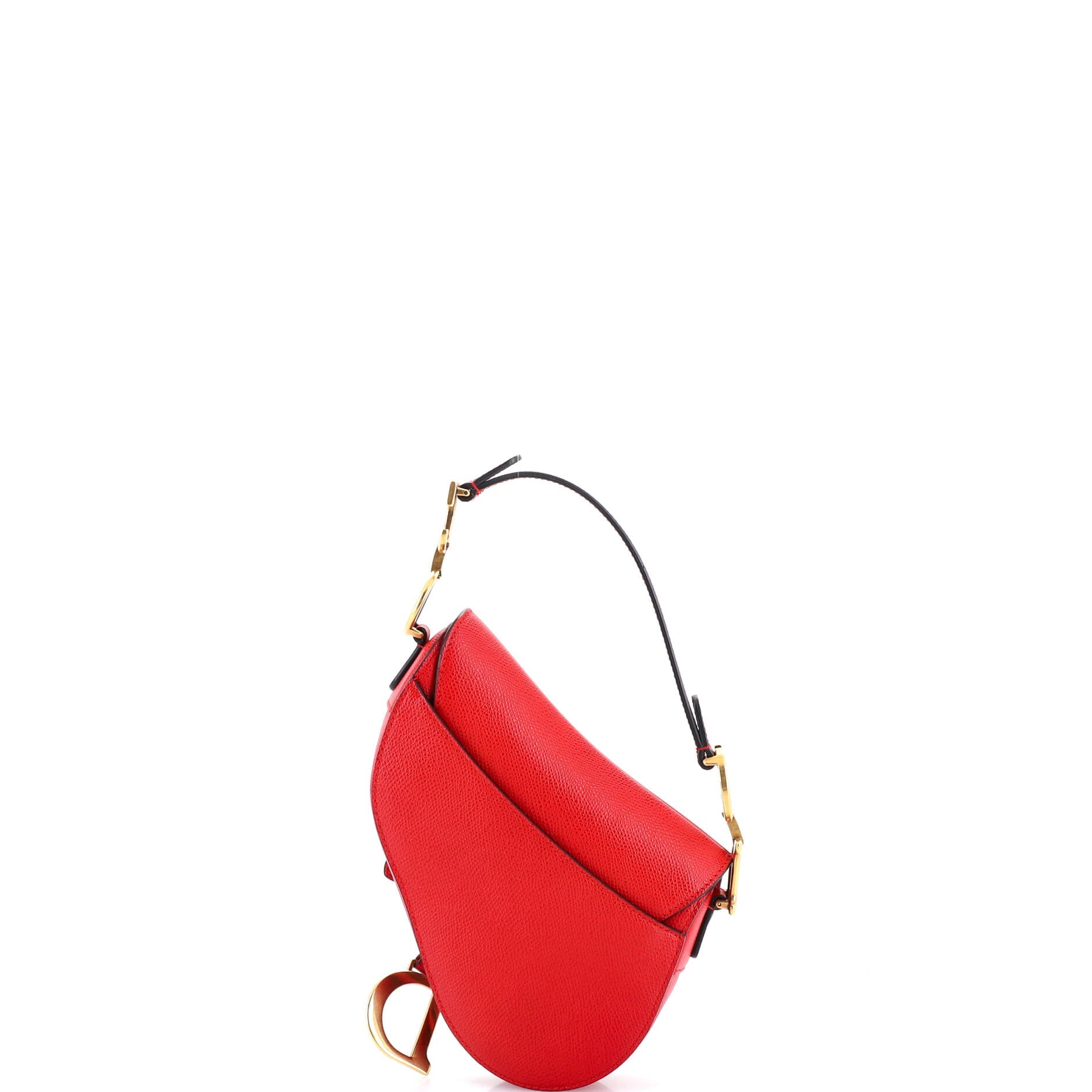 Saddle Handbag Leather Mini