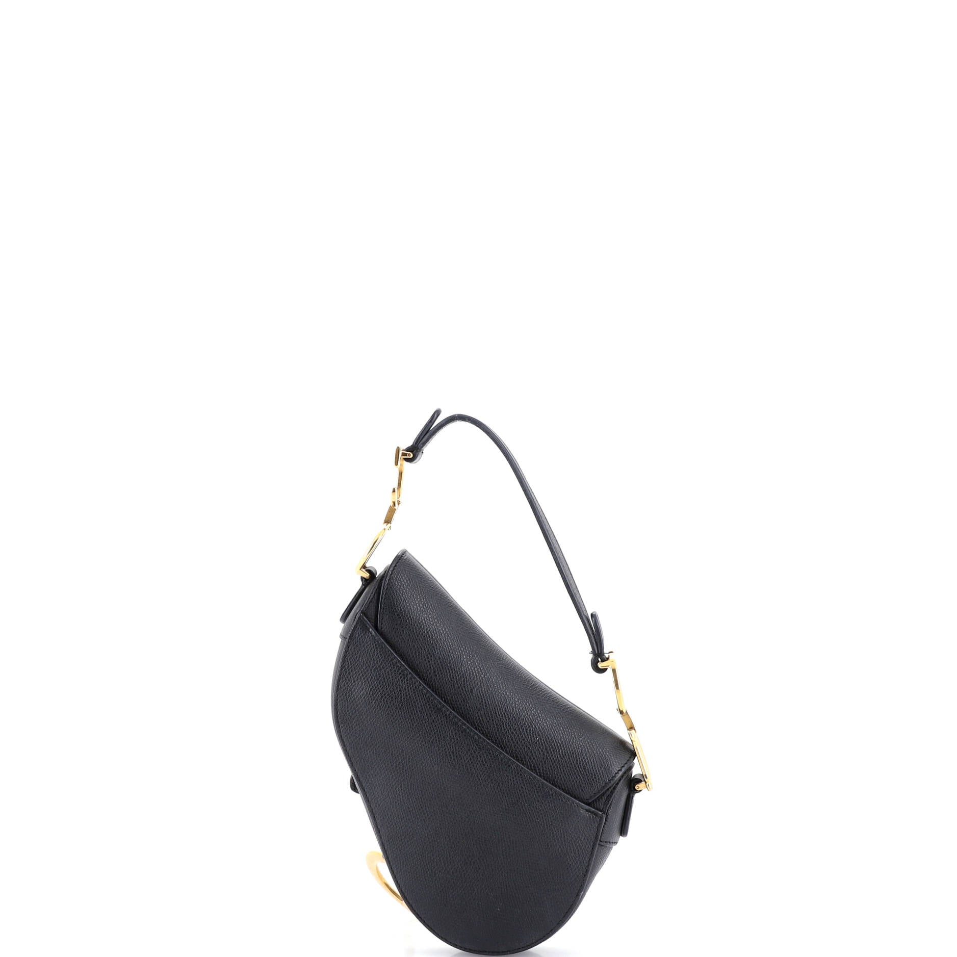 Saddle Handbag Leather Mini