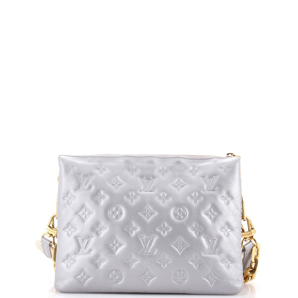 Coussin Bag Monogram Embossed Lambskin PM
