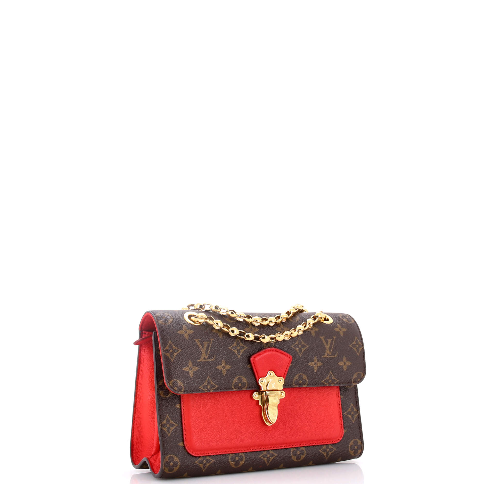 Victoire Handbag Monogram Canvas and Leather