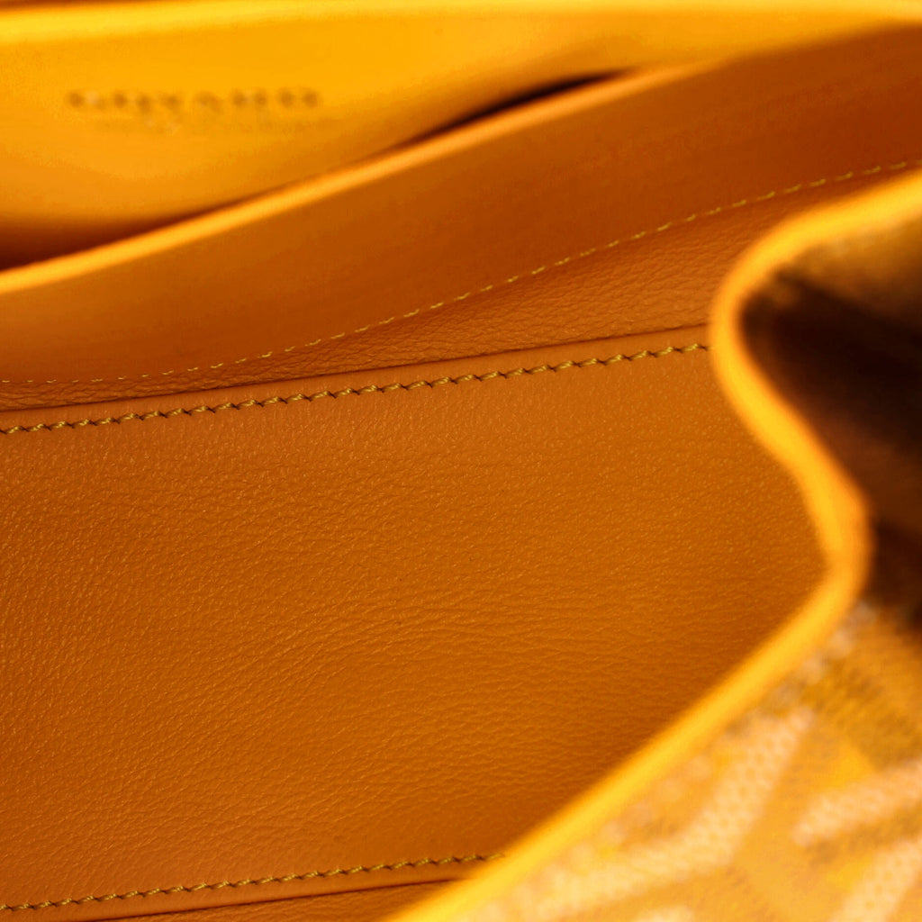 Saigon Top Handle Bag Coated Canvas with Leather Mini