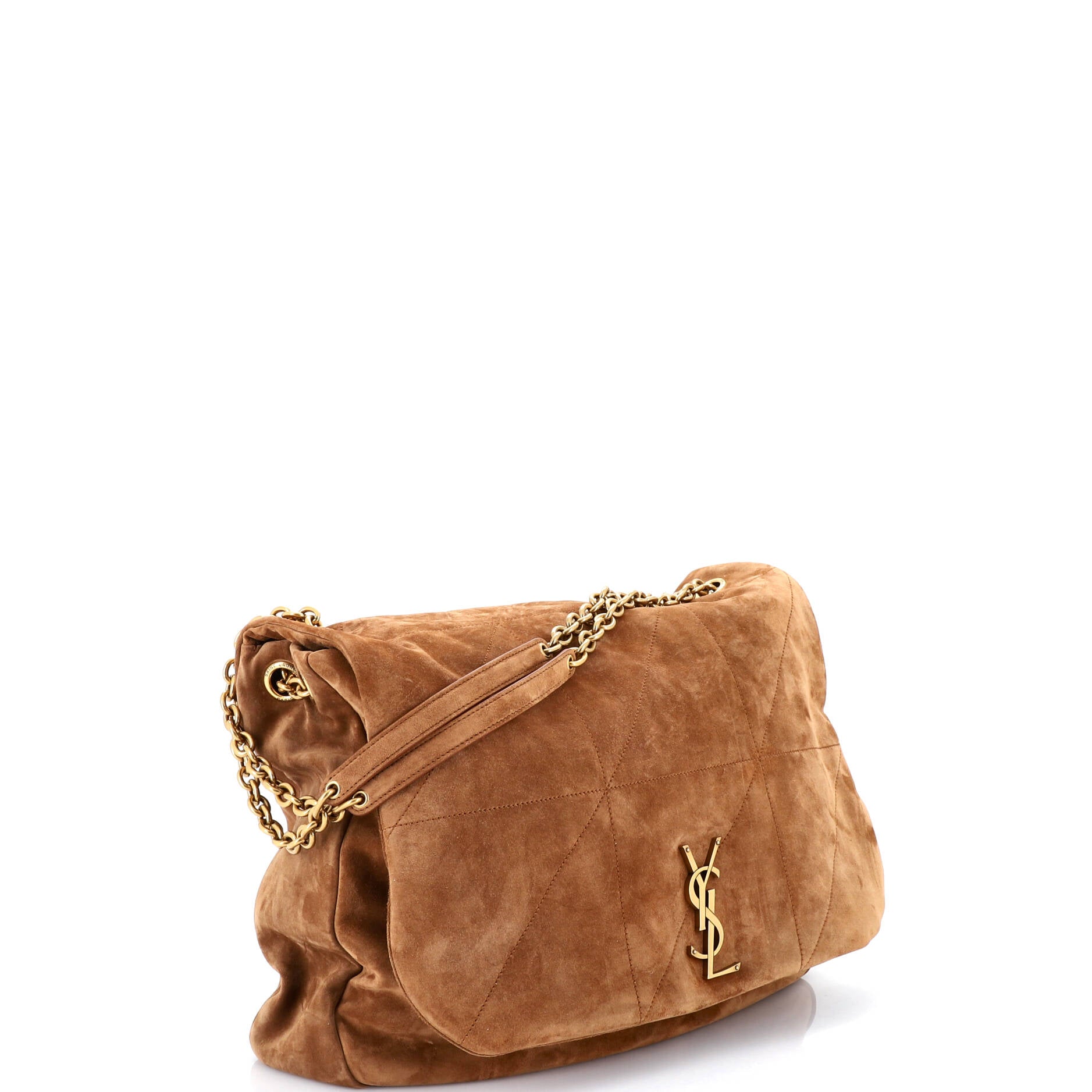 Jamie 4.3 Shoulder Bag Quilted Suede Large