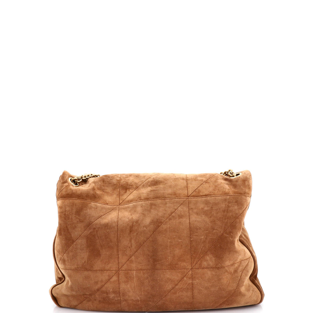 Jamie 4.3 Shoulder Bag Quilted Suede Large