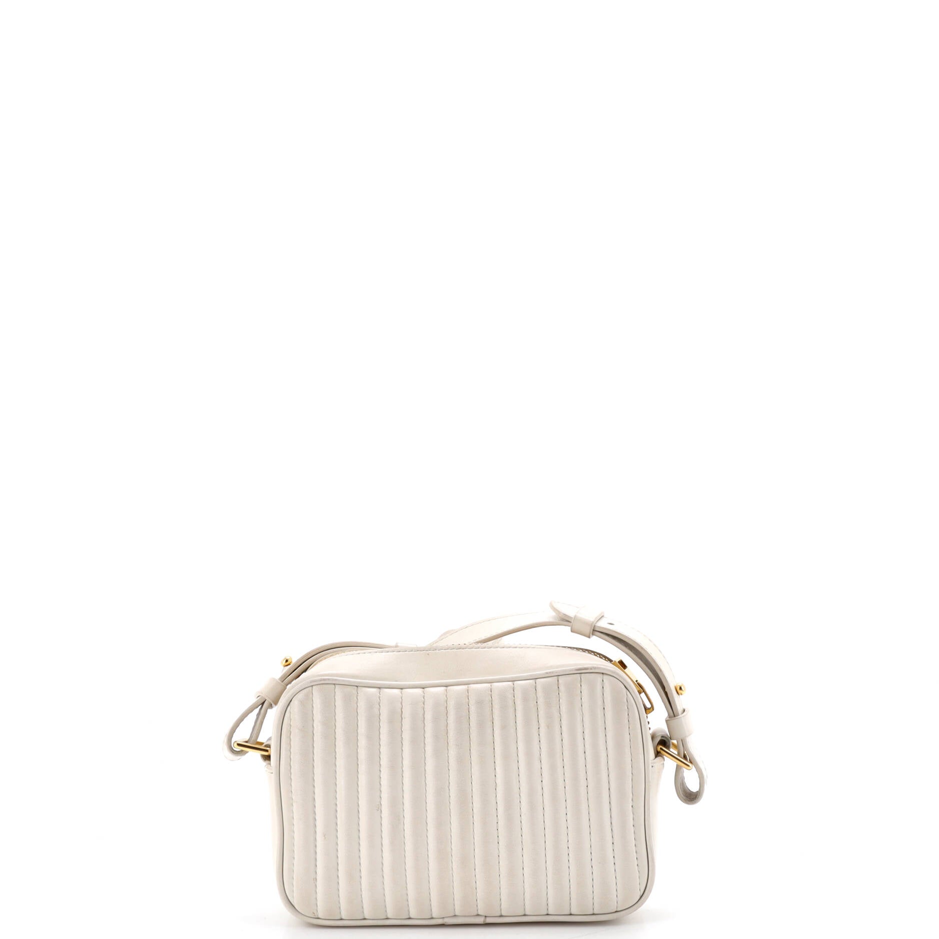 TF Camera Bag Vertical Quilted Leather