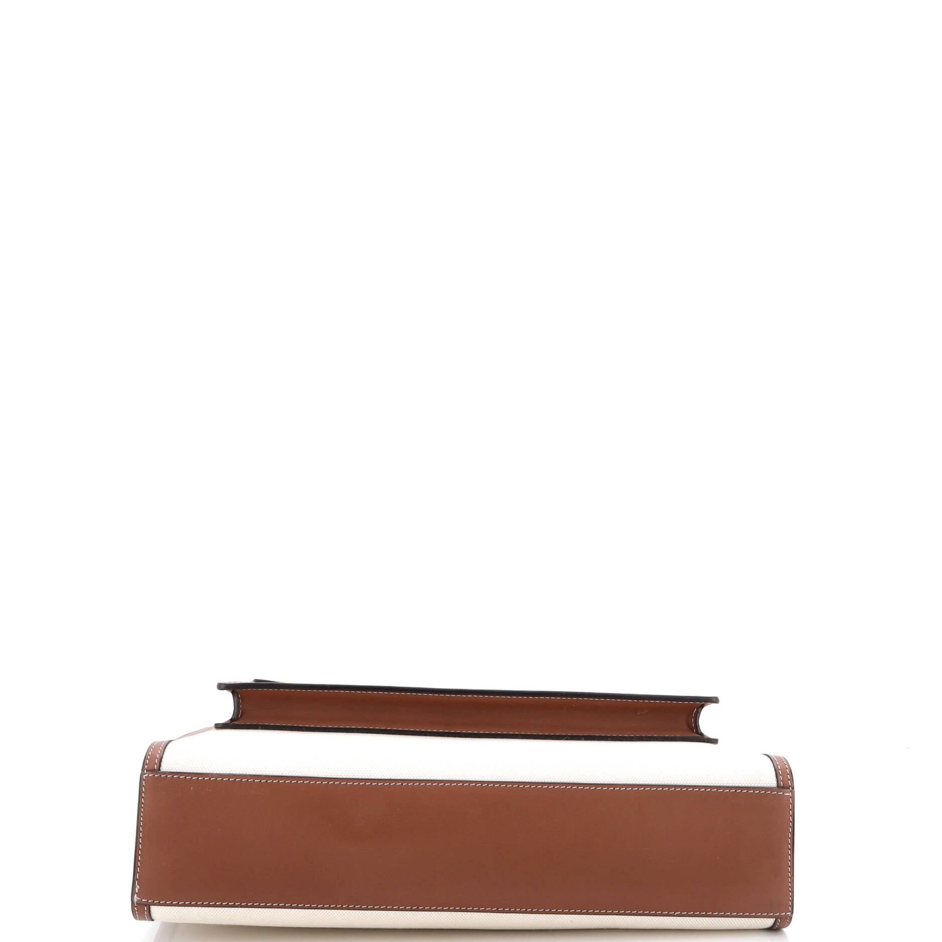 Logo Pocket Tote Canvas with Leather Medium