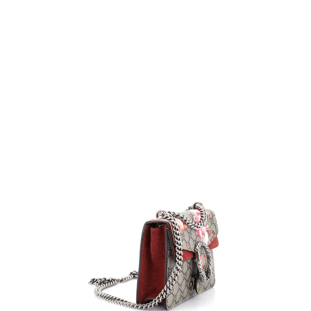 Dionysus Bag Blooms Print GG Coated Canvas Mini