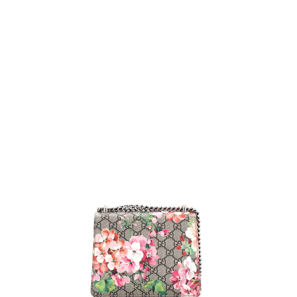 Dionysus Bag Blooms Print GG Coated Canvas Mini