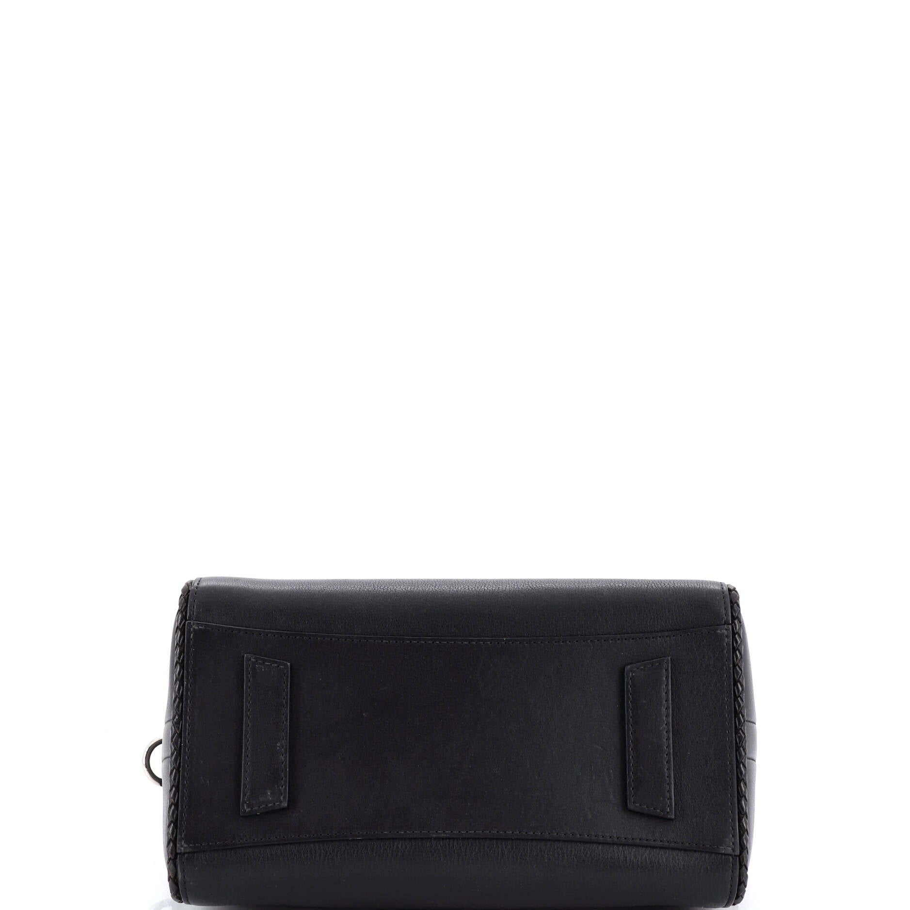 Antigona Bag Leather with Woven Detail Small