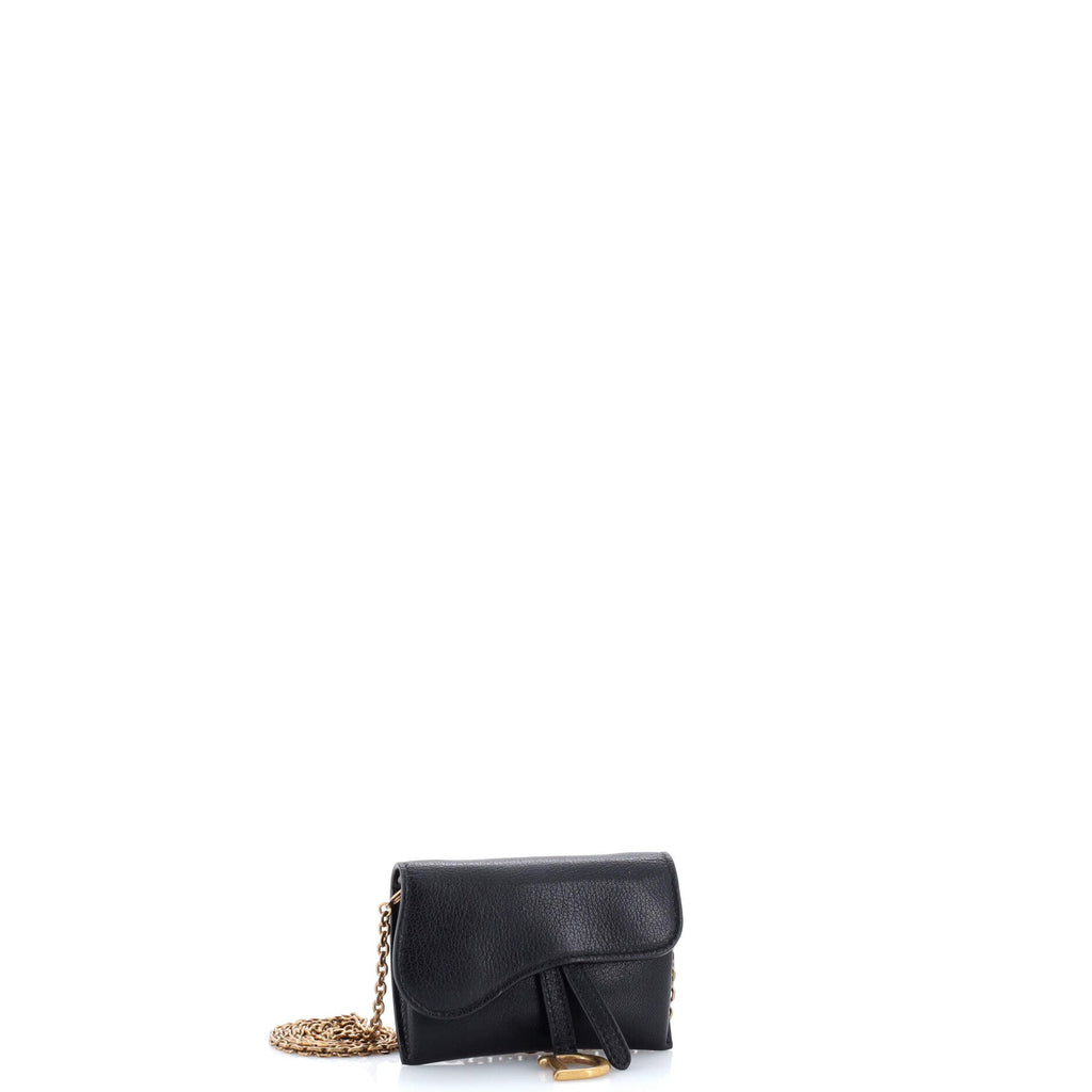 Saddle Nano Pouch Leather