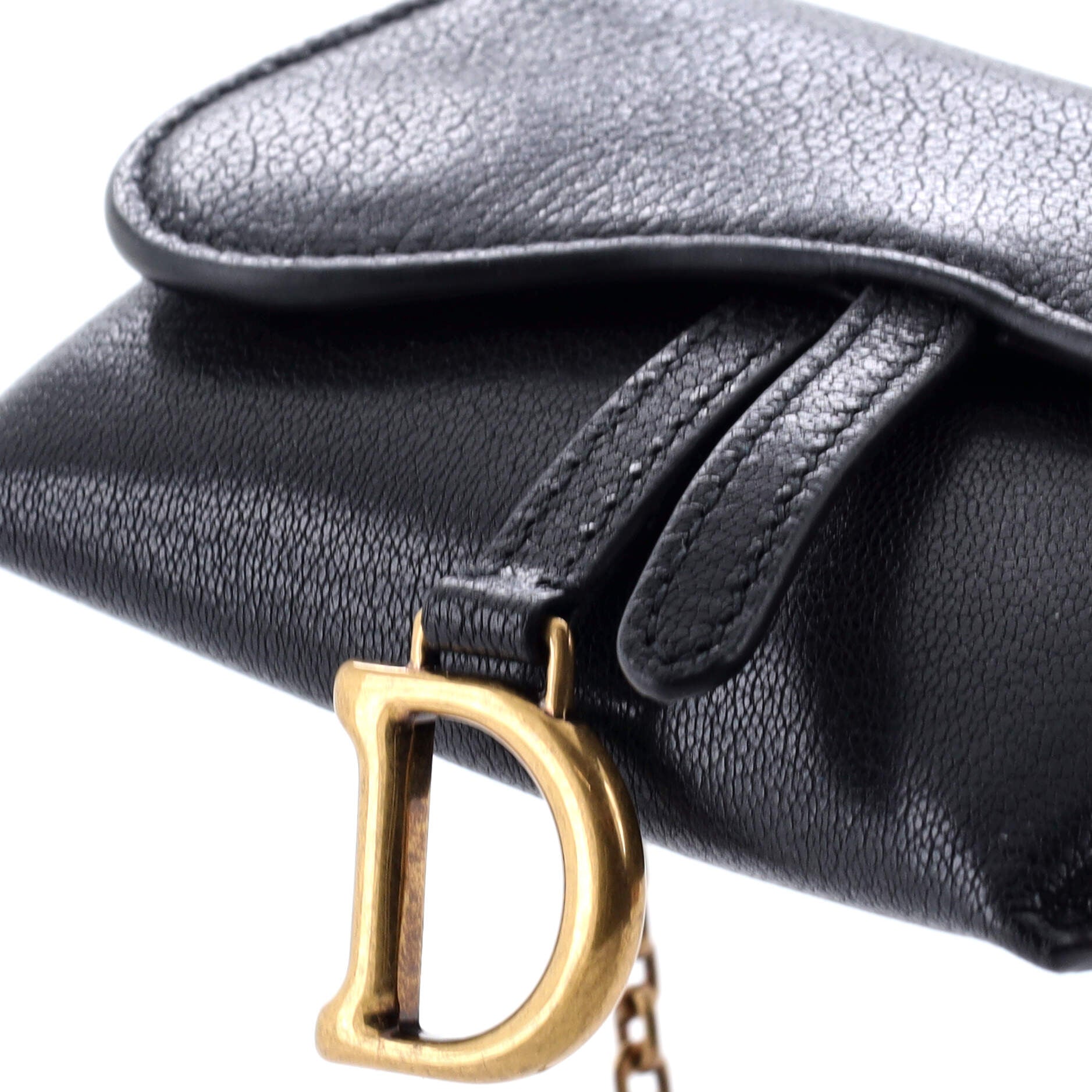 Saddle Nano Pouch Leather