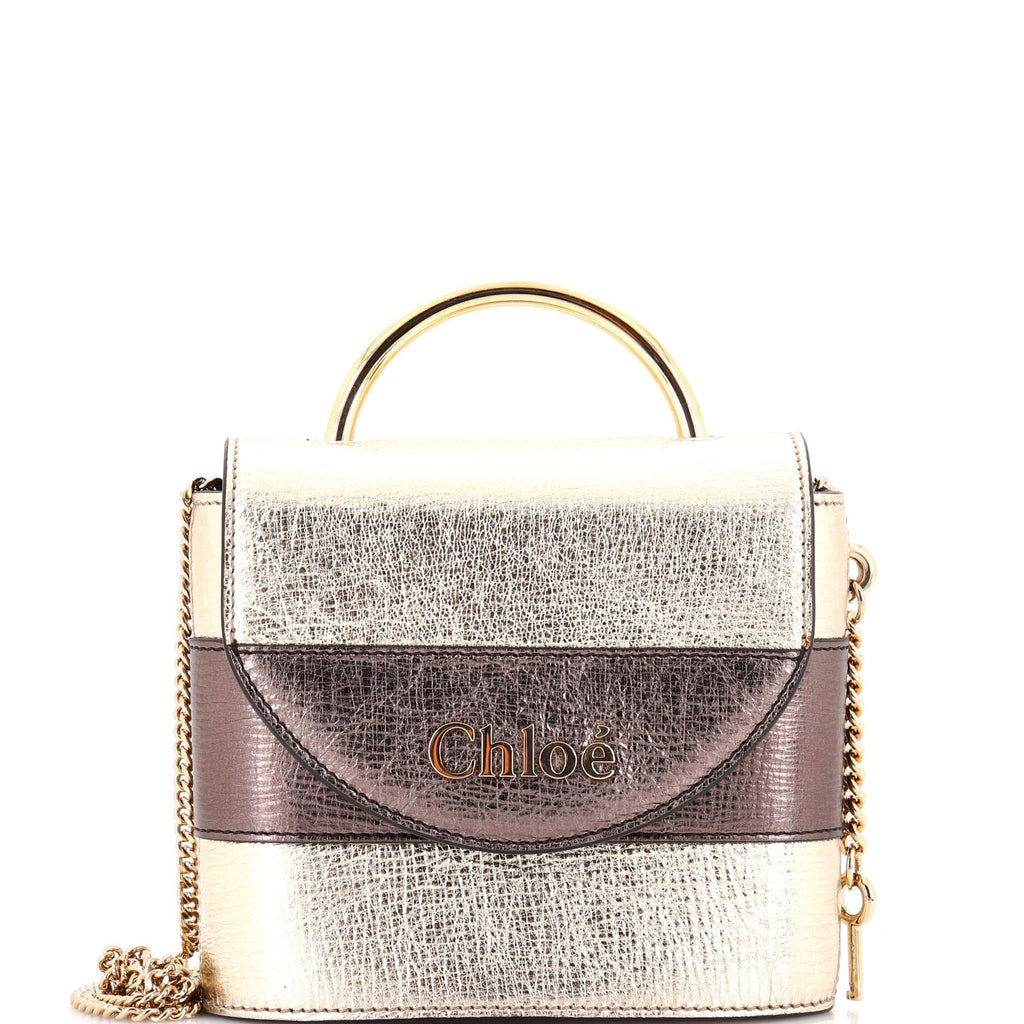 Aby Lock Bag Leather Small
