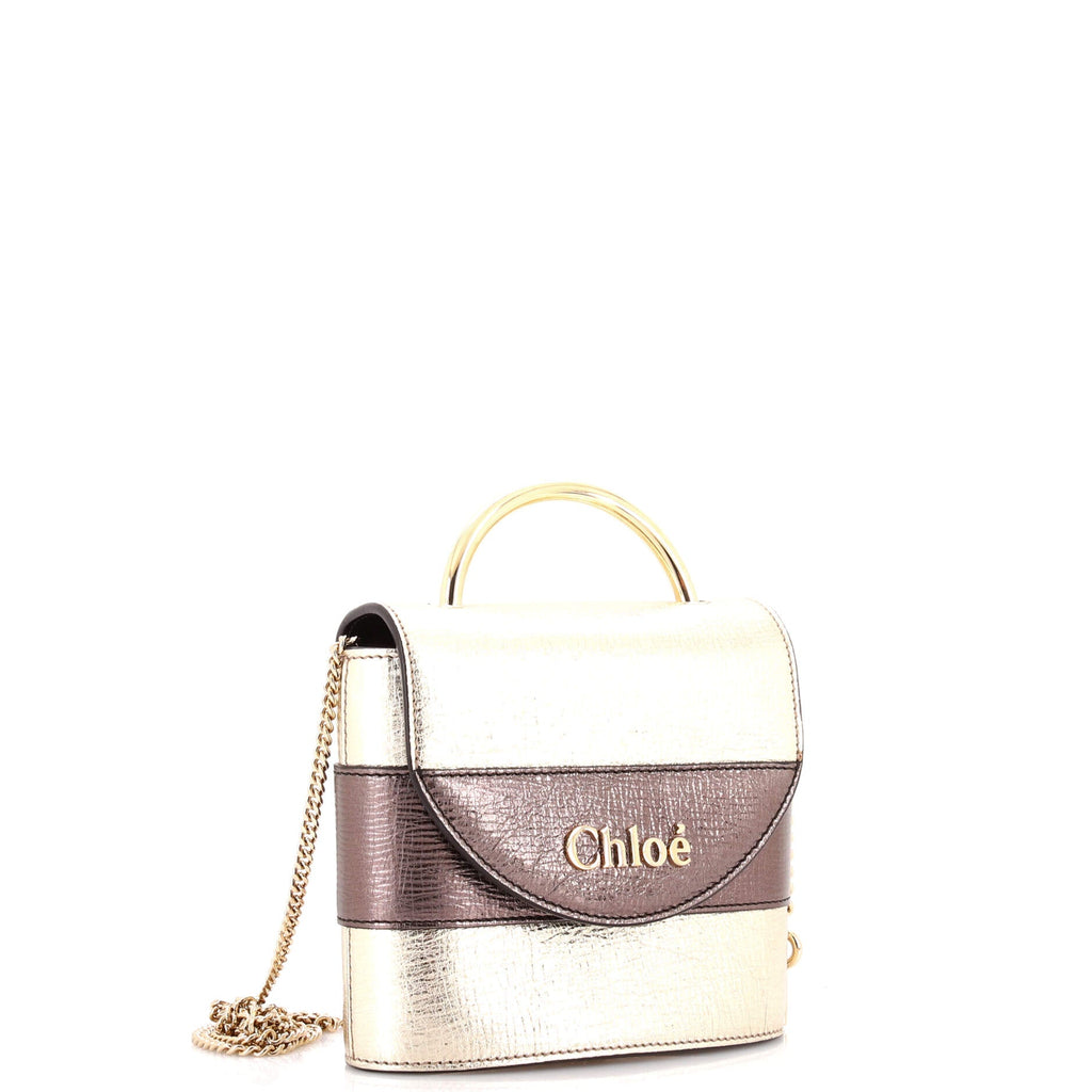 Aby Lock Bag Leather Small