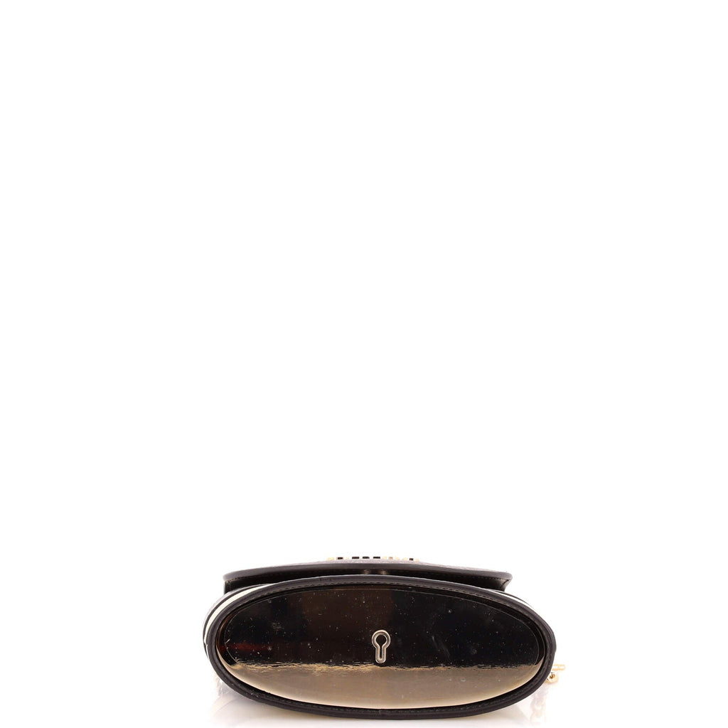 Aby Lock Bag Leather Small