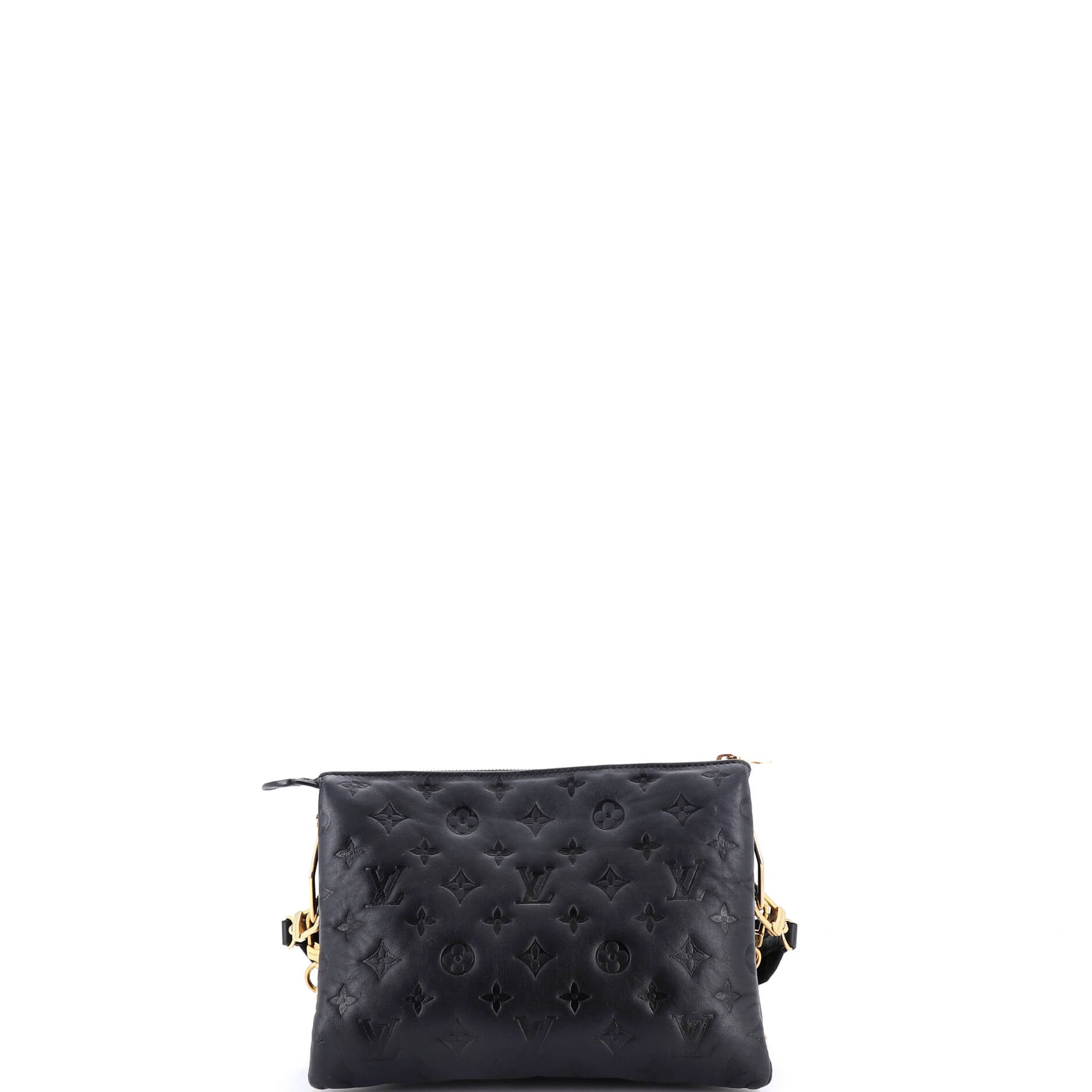 Coussin Bag Monogram Embossed Lambskin PM
