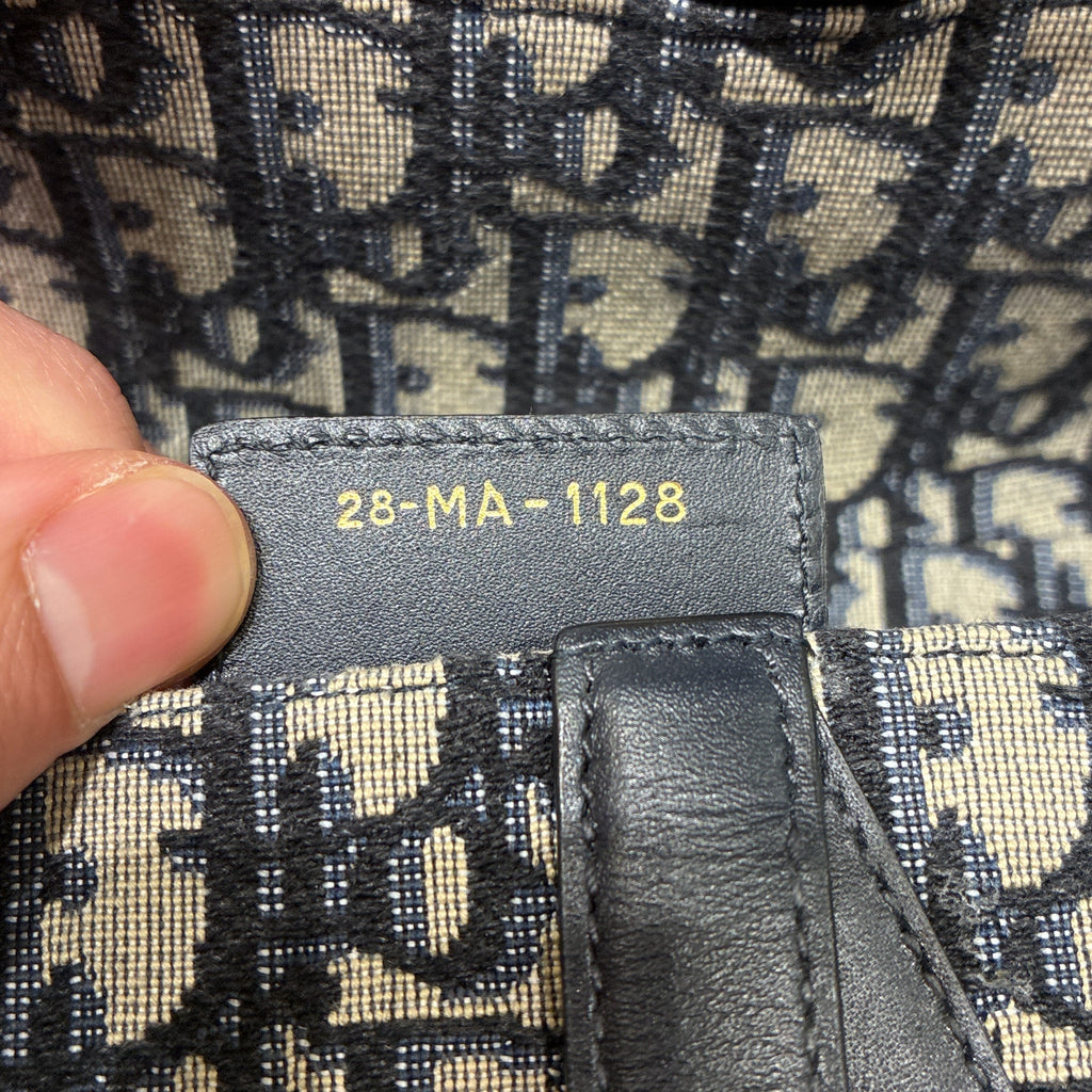 Saddle Handbag Oblique Canvas Medium