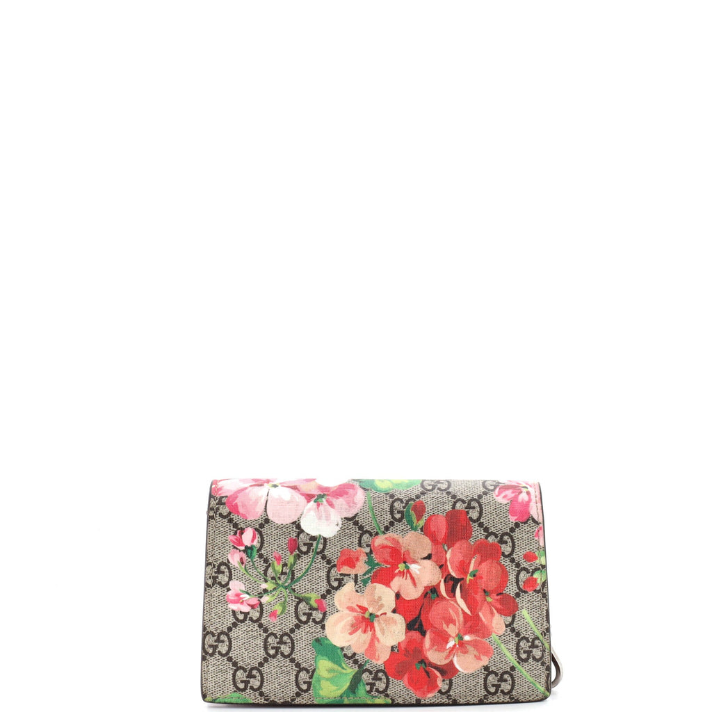 Dionysus Bag Blooms Print GG Coated Canvas Super Mini