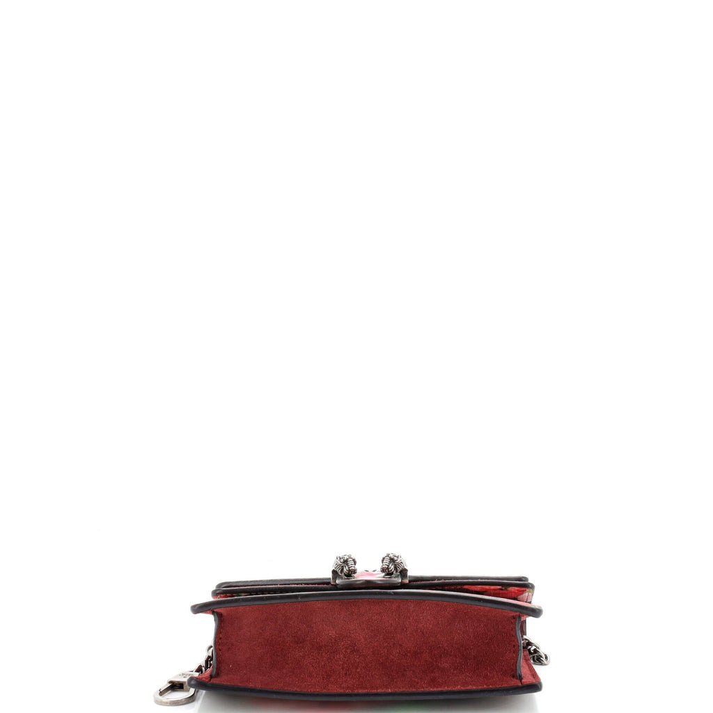 Dionysus Bag Blooms Print GG Coated Canvas Super Mini