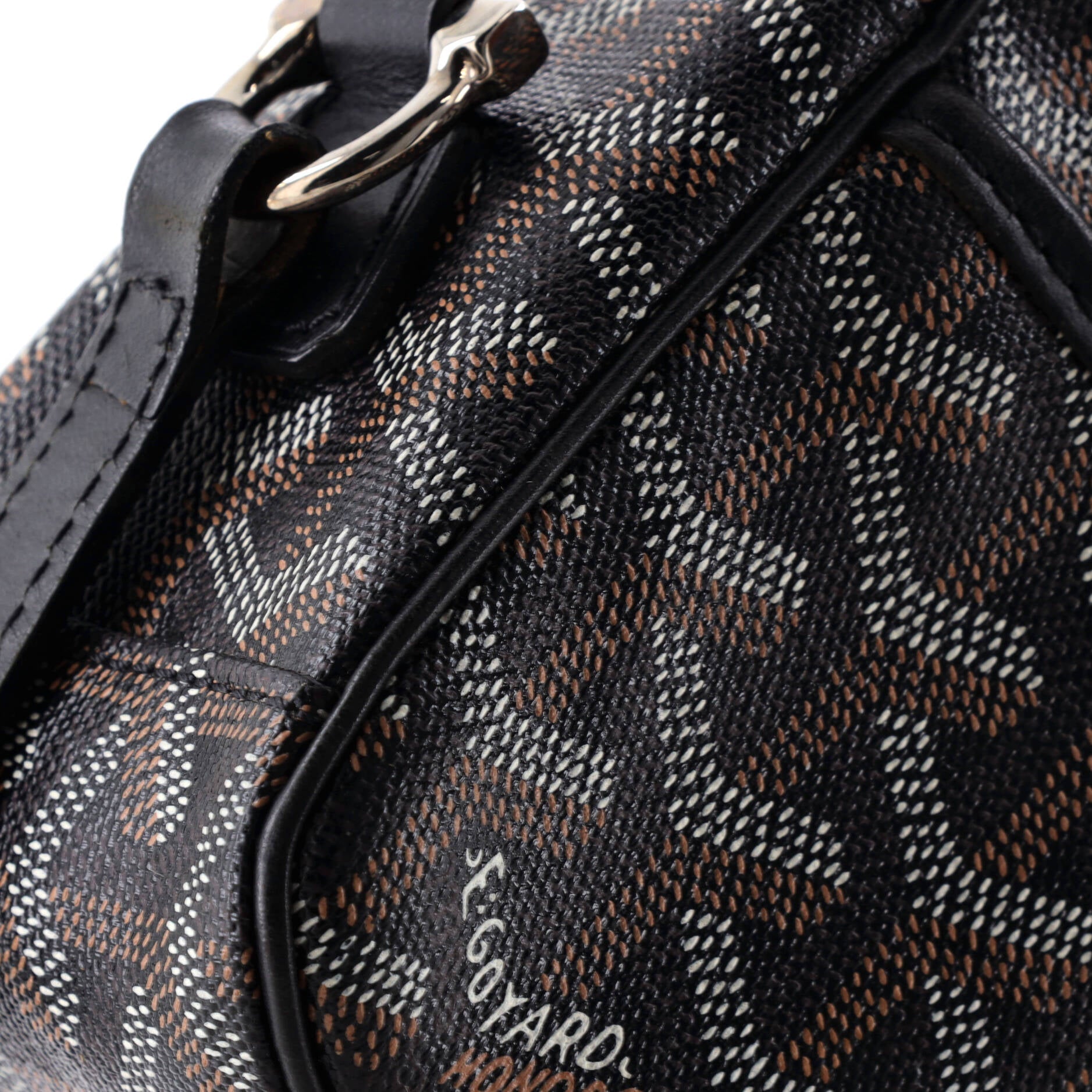 Cap Vert Bag Coated Canvas