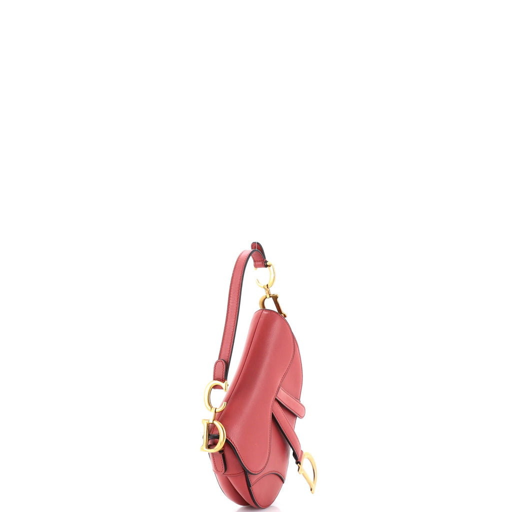 Saddle Handbag Leather Mini