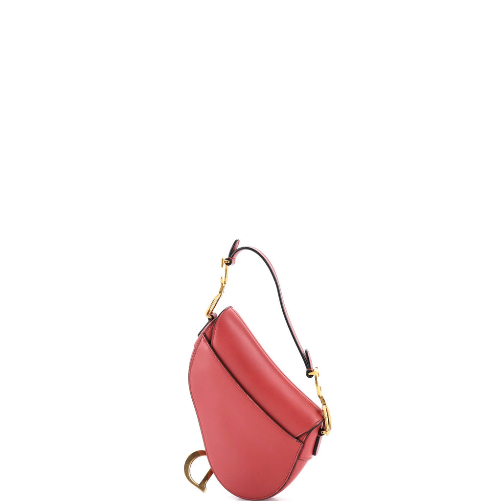 Saddle Handbag Leather Mini