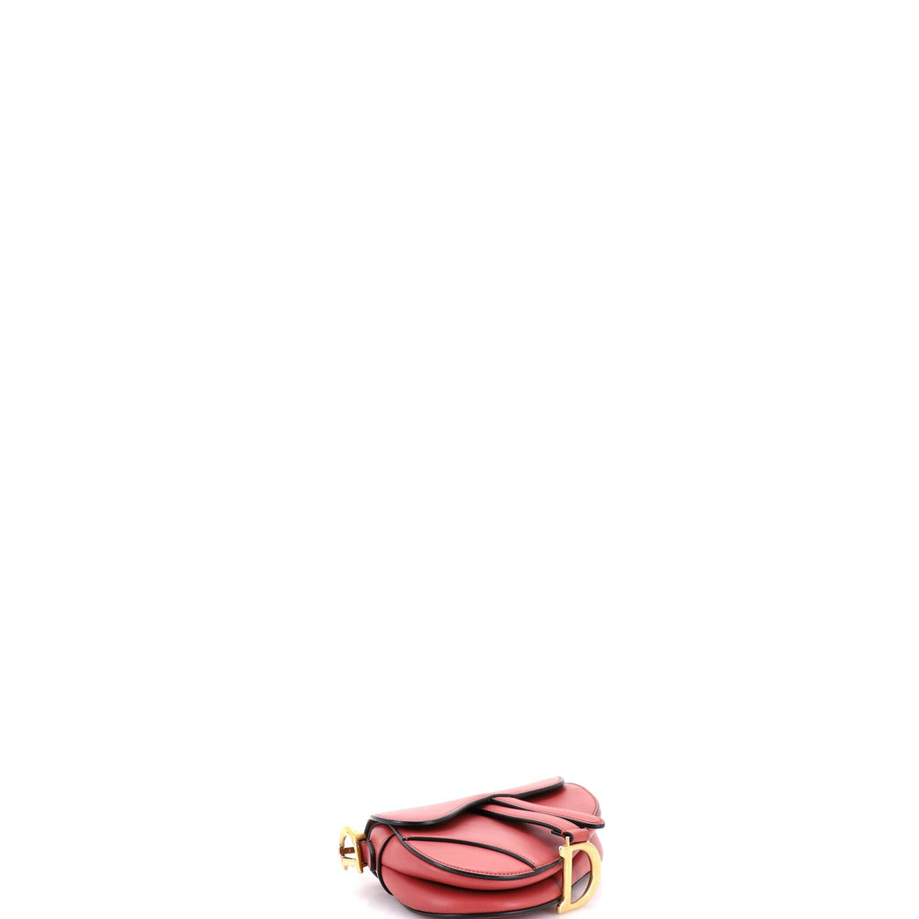 Saddle Handbag Leather Mini