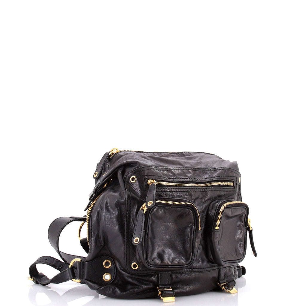 Darwin Convertible Backpack Leather Medium