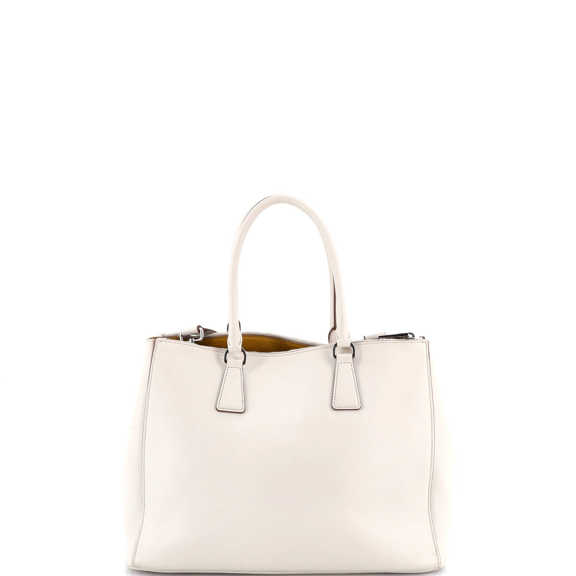 Galleria Double Zip Tote Leather Medium