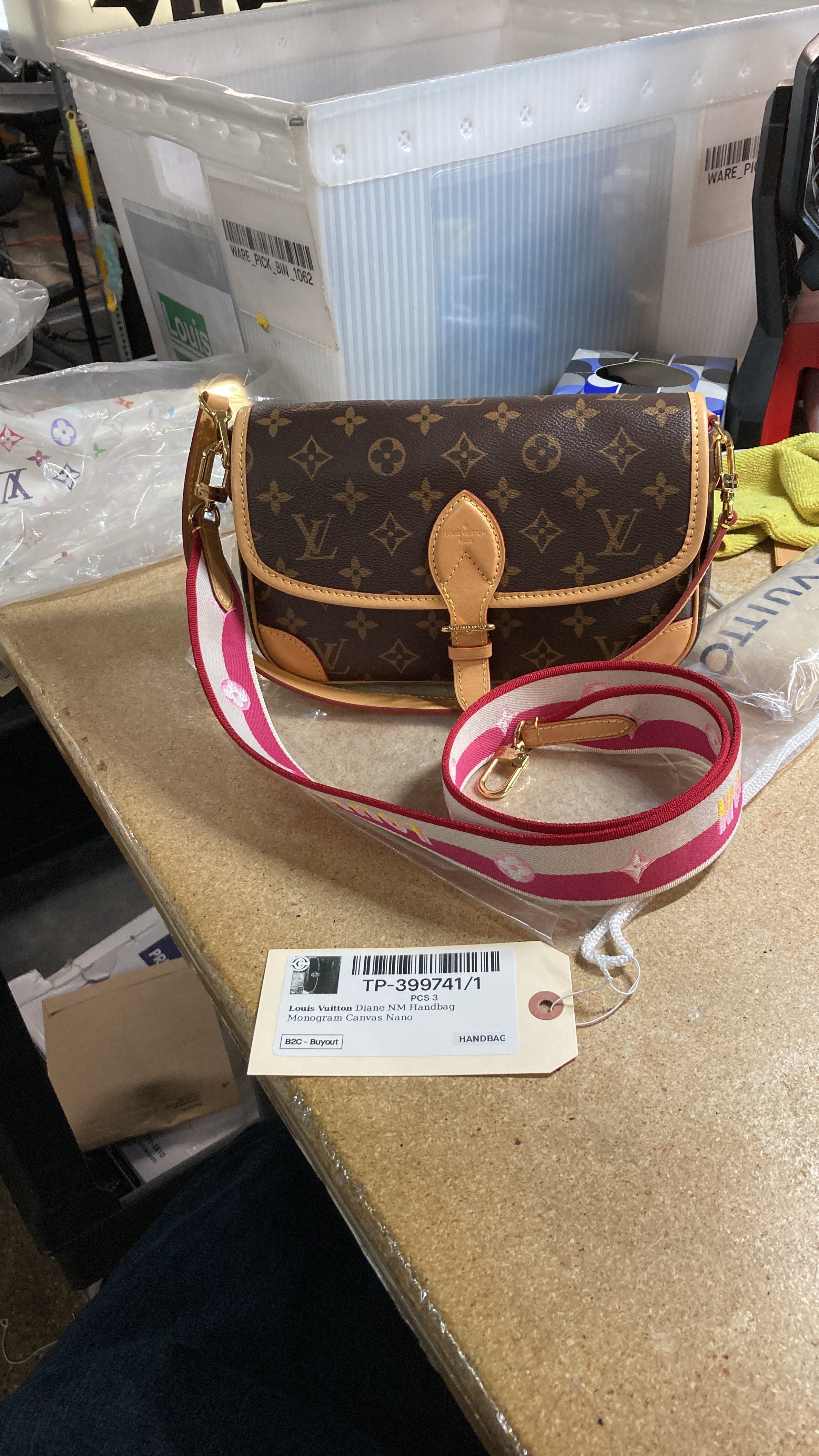 Diane NM Handbag Monogram Canvas