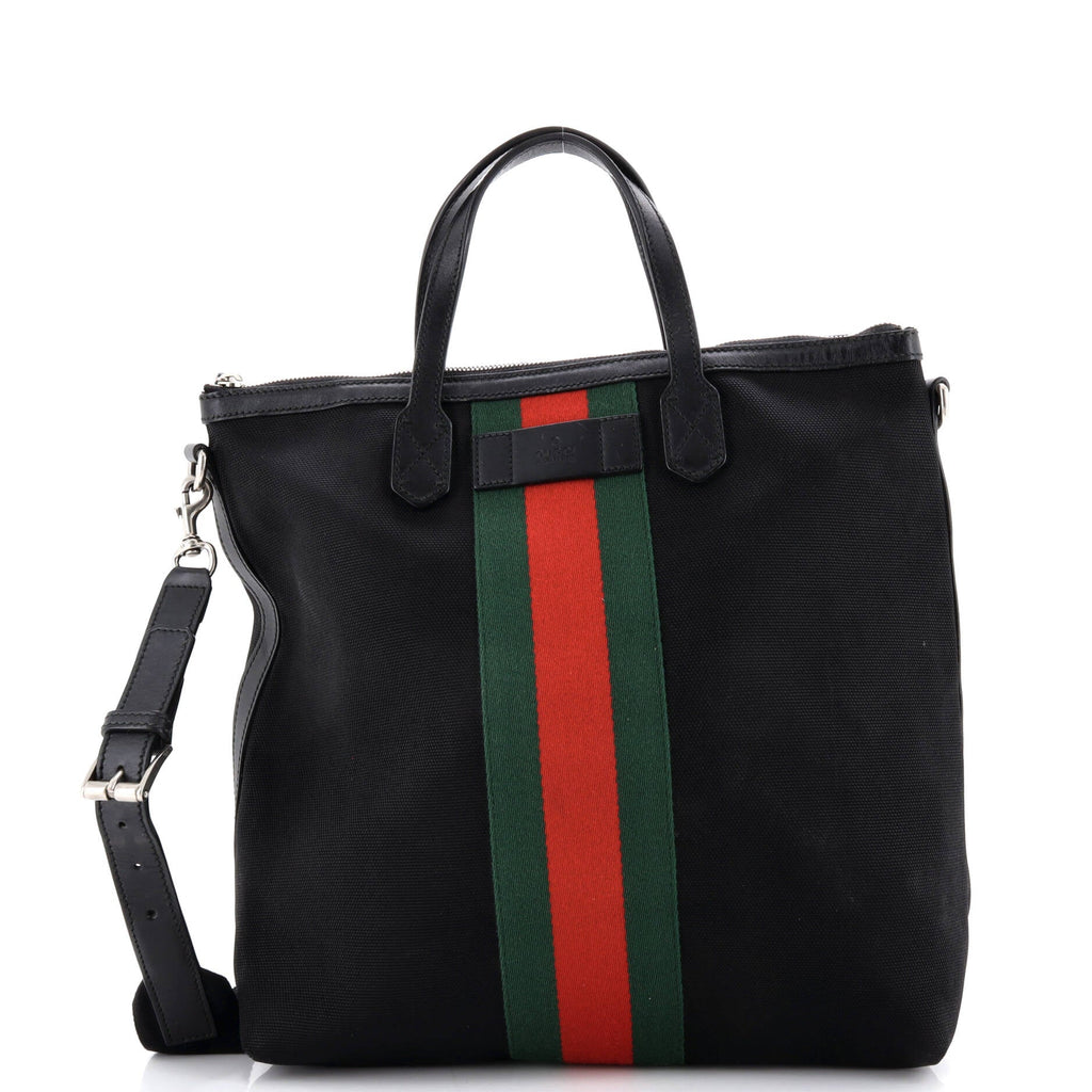 Web Zip Tote Techno Canvas Medium