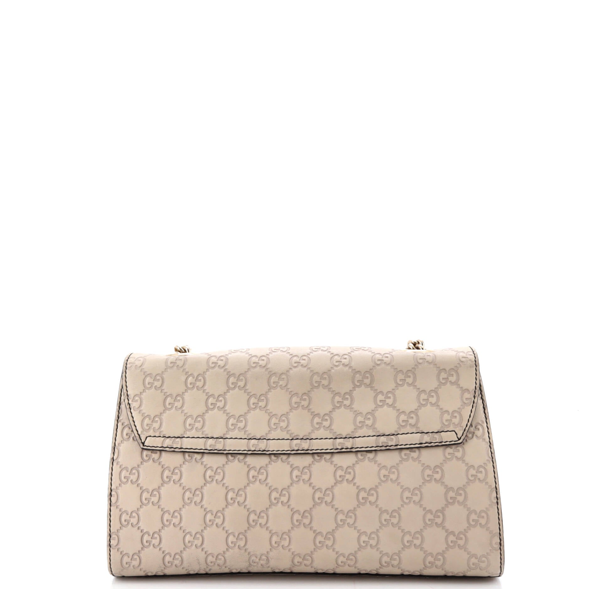 Emily Chain Flap Bag Guccissima Leather Medium